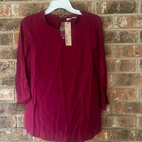 StitchFix Serein  3/4 Sleeve Blouse size small - Picture 1 of 14